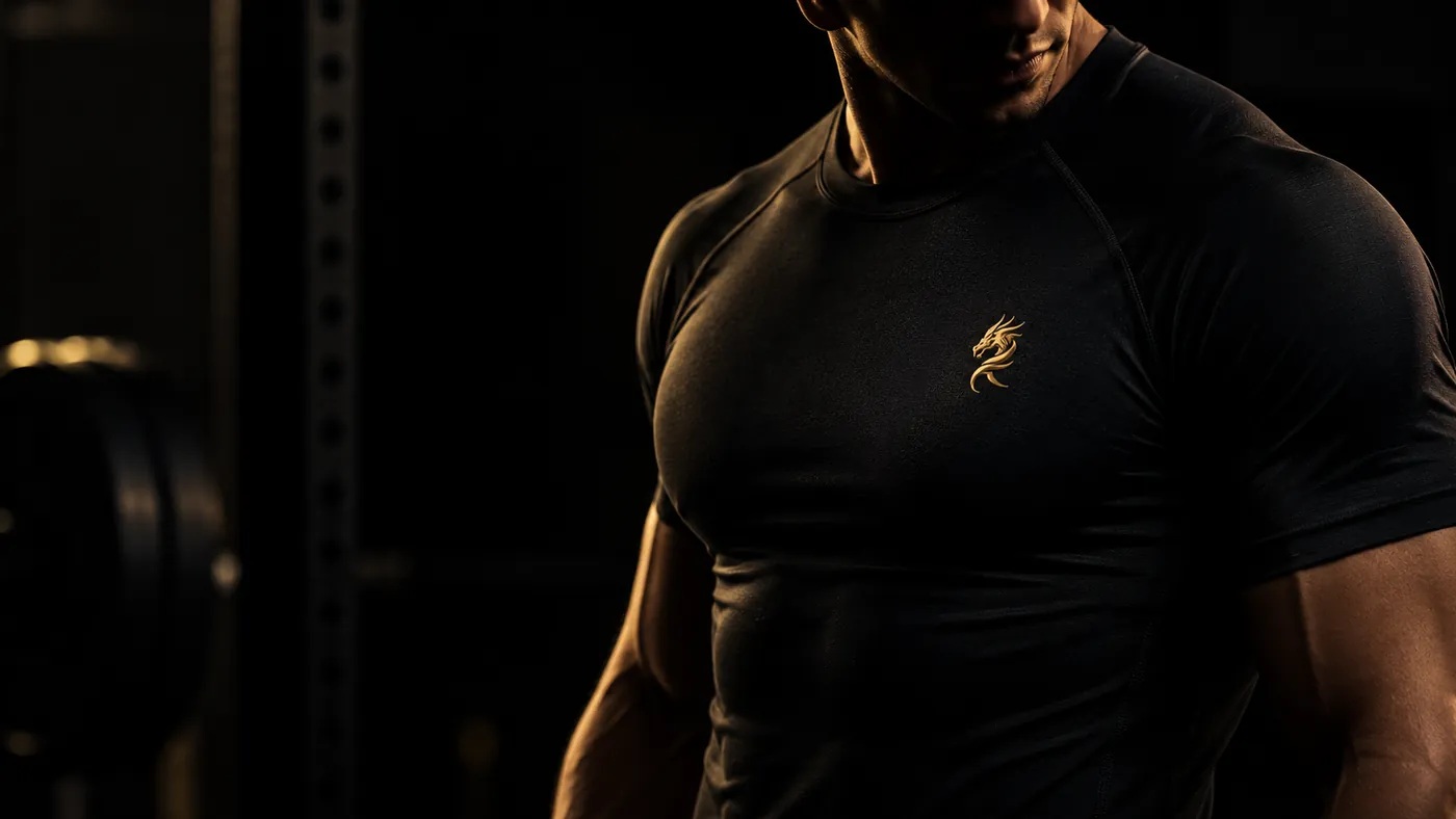 Atleta usando camiseta KORYU